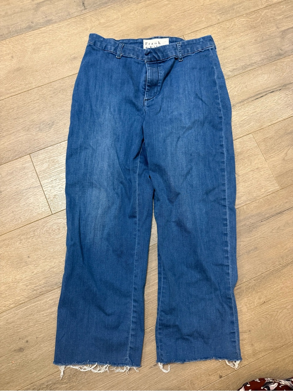 Frank & Eileen Blue Straight-Leg Jeans